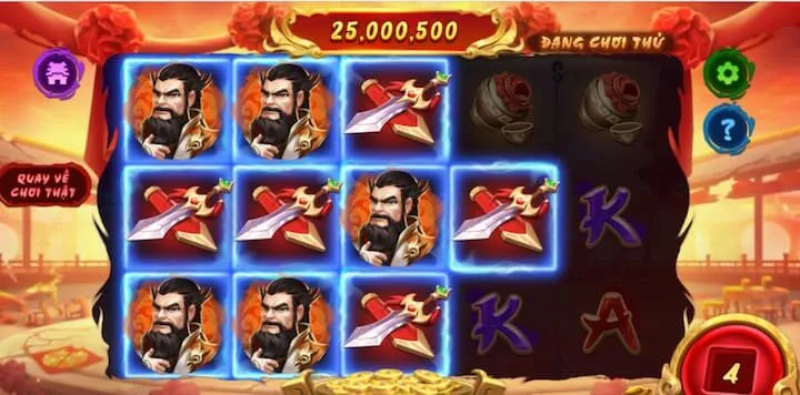 Trò chơi Phong Vân slot được yêu thích nhất cổng game 