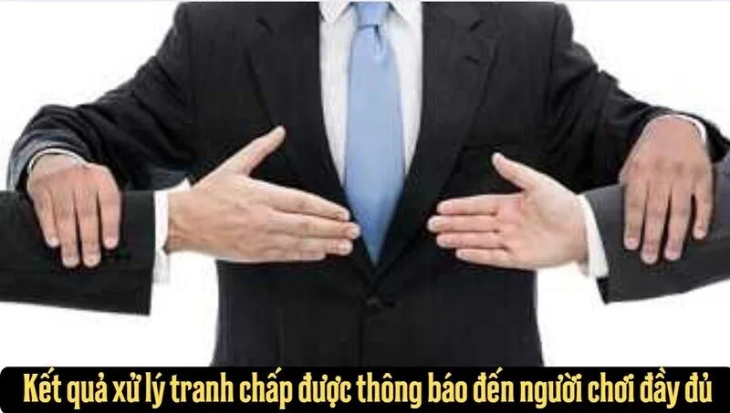 Kết quả xử lý tranh chấp người chơi tại Go88