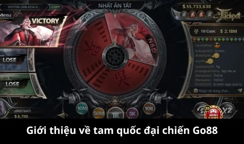 Giới thiệu tổng quan về game tam quốc đại chiến Go88